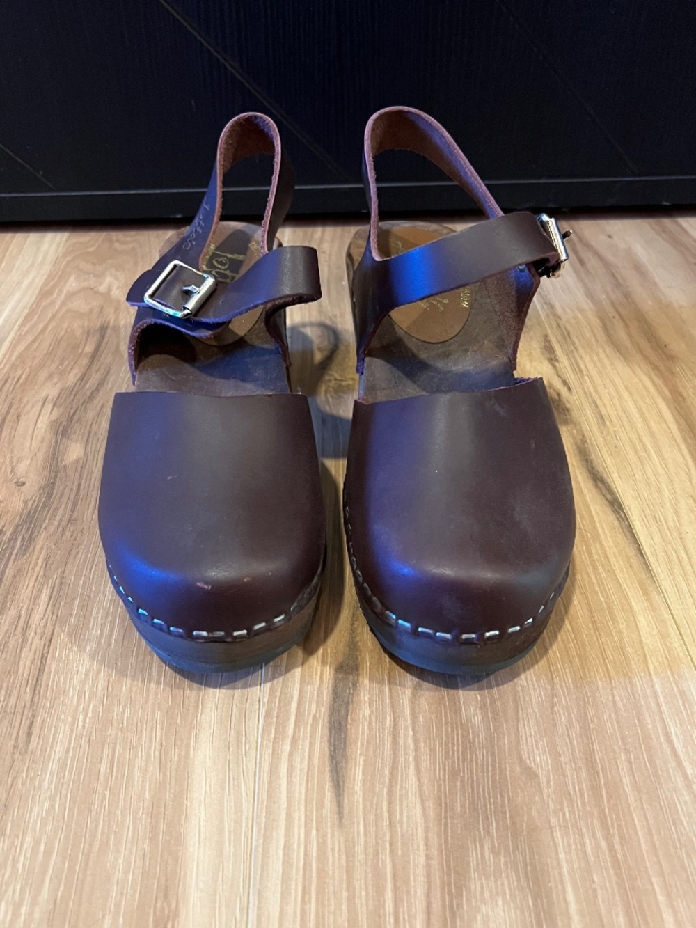 Lotta's From Stockholm Clogs- Brown- Size 39